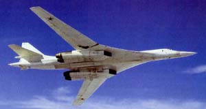 Крыло Ту-160 имеет развитую корневую часть